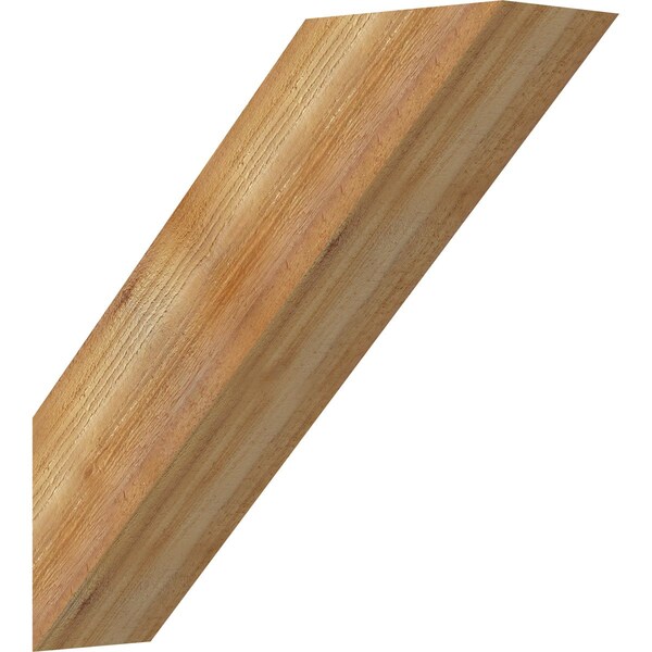 Ekena Millwork 6"W x 22"D x 22"H Traditional Rough Sawn Knee Brace, Western Red Cedar BRC06X22X22TRA00RWR - main